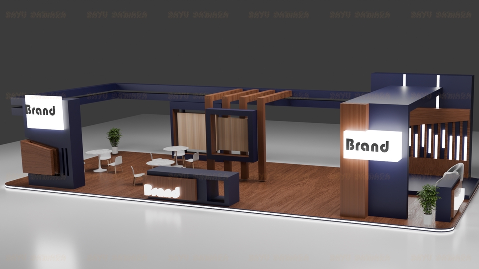 Desain Booth & Kios - 3D Booth and Exhibition Design - 3