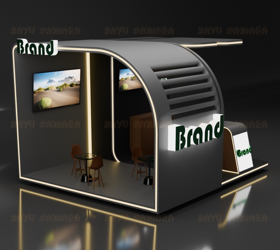 Desain Booth & Kios - 3D Booth and Exhibition Design - 7