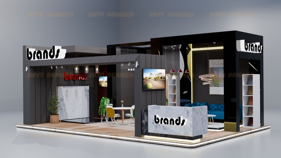 Desain Booth & Kios - 3D Booth and Exhibition Design - 9