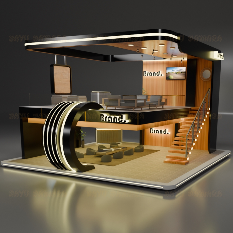 Desain Booth & Kios - 3D Booth and Exhibition Design - 6