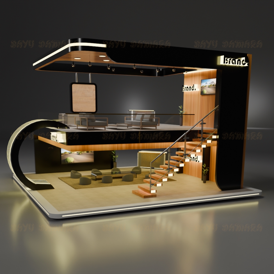 Desain Booth & Kios - 3D Booth and Exhibition Design - 5