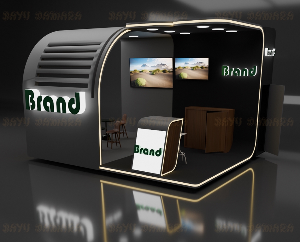 Desain Booth & Kios - 3D Booth and Exhibition Design - 8