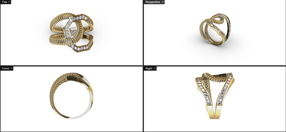 3D & Perspektif - 3D CAD JEWELRY - 7