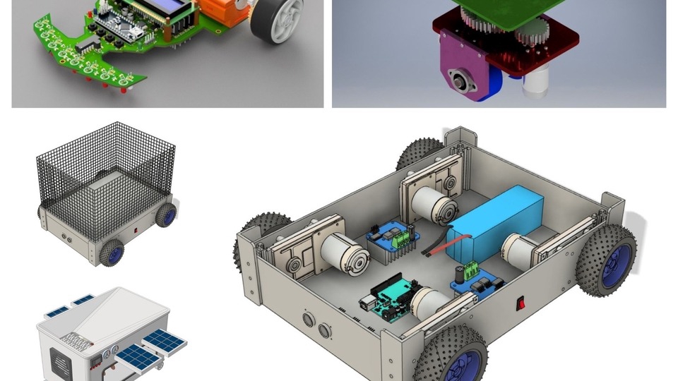 Jasa Desain Interior, Exterior Bangunan dan Render 3D - Desain Model 3D atau Mekanik | Autodesk Inventor, Fusion 360, Solidworks