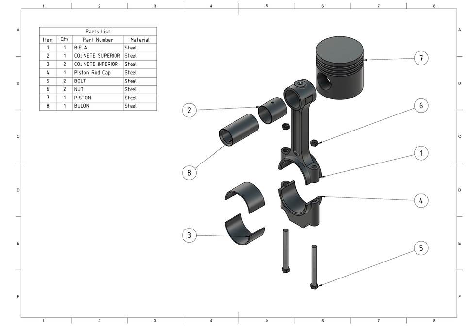 3D & Perspektif - Desain Model 3D atau Mekanik | Autodesk Inventor, Fusion 360, Solidworks - 20