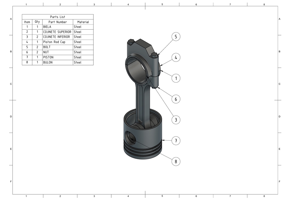 3D & Perspektif - Desain Model 3D atau Mekanik | Autodesk Inventor, Fusion 360, Solidworks - 21