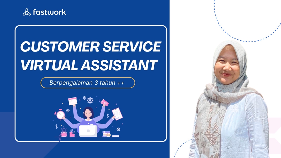 Jasa Admin Website, Media Sosial & Toko Online - CUSTOMER SERVICE DAN VIRTUAL ASSISTANT