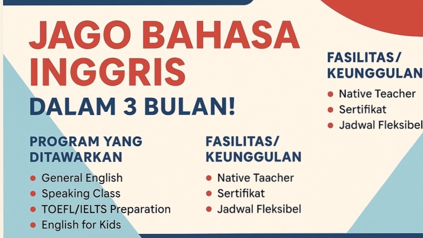 Kursus Bahasa Asing Online dengan Tutor Berpengalaman - Khursus Bahasa Inggris Expert