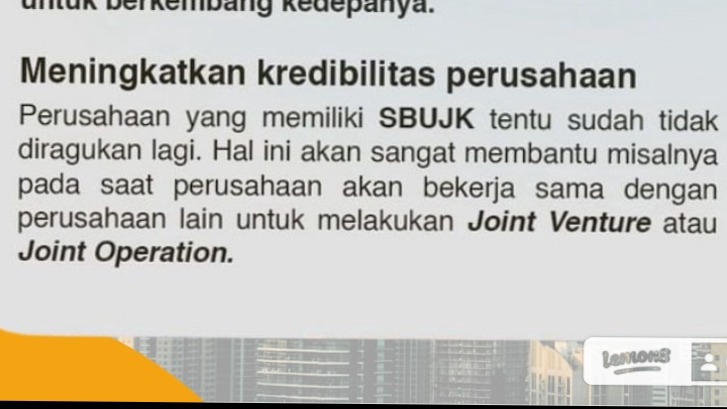 Perizinan Usaha - JASA SERTIFIKASI KONTRUKSI DAN LAIN LAIN - 5