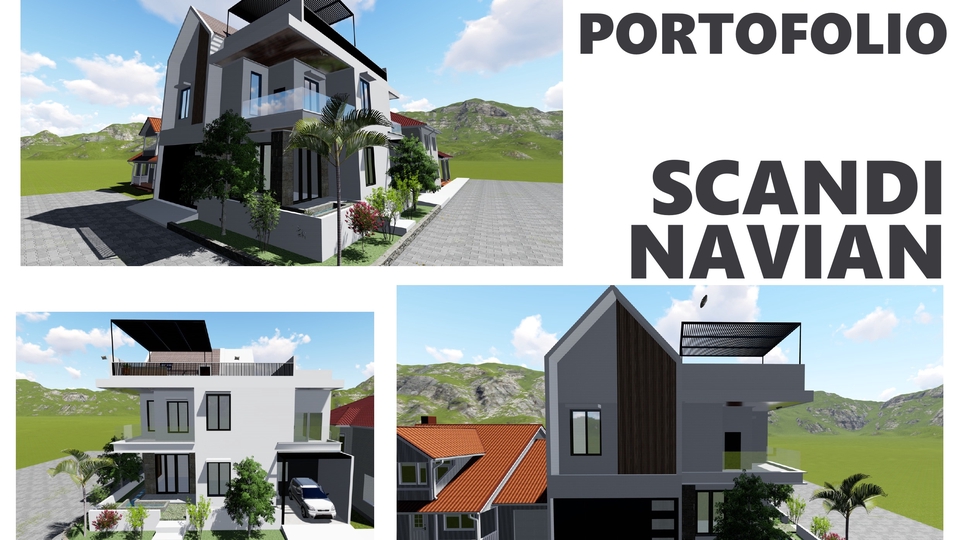 Jasa Desain Interior Rumah Minimalis hingga Modern - Modern Tropical Residence