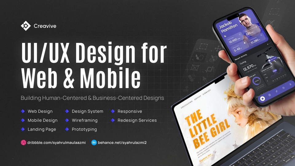 Jasa Pembuatan Desain Web, Mobile, Landing Page | UI/UX Design