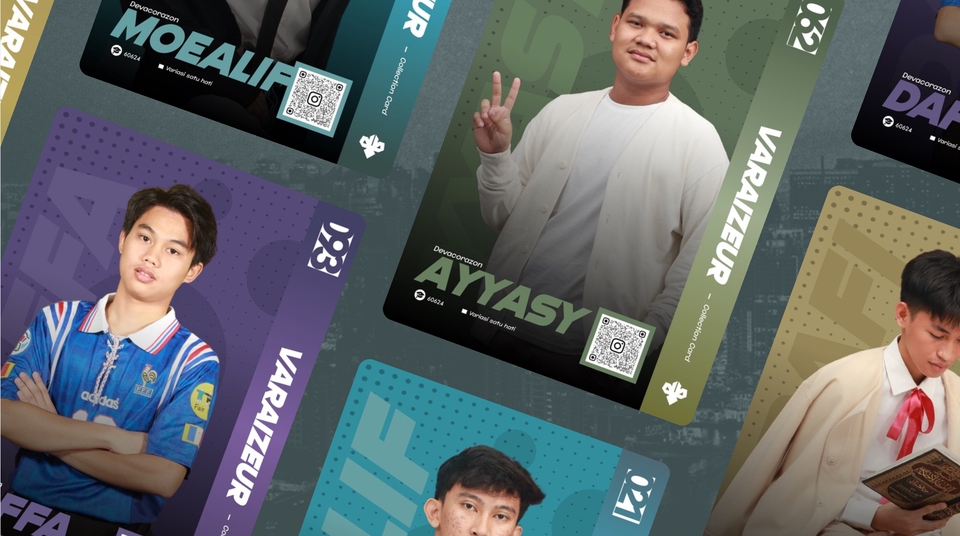 Desain ID Card - Desain ID Card, Name Tag, dan Photocard Custom🎨✨ UNLIMITED REVISI - 2