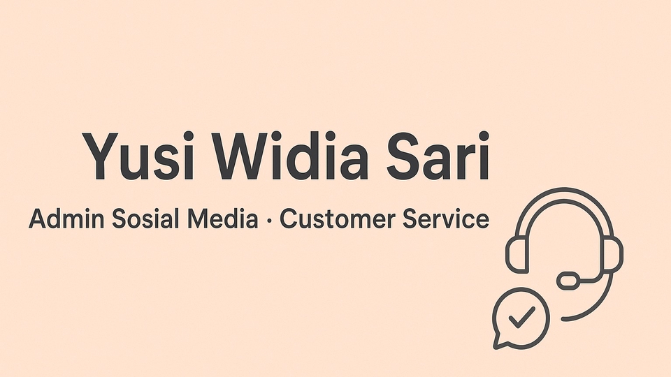 Jasa Admin Website, Media Sosial & Toko Online - Admin Sosial Media • Customer Service 