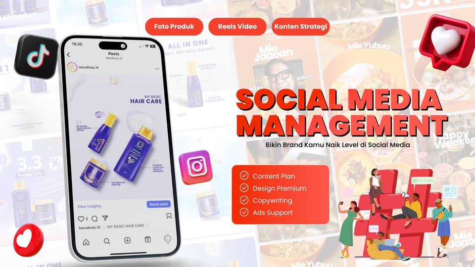 Banner Online - Social media management / Design Social Media / Konten Social Media - 2