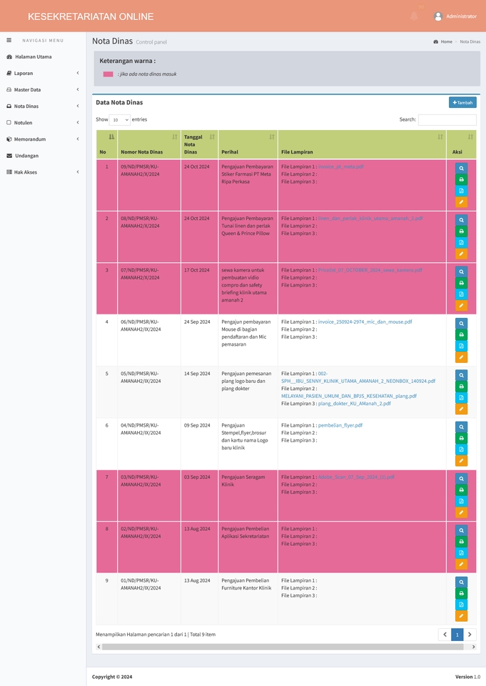 Web Development - Jasa Pembuatan Sistem Kesekretariatan Online - 6