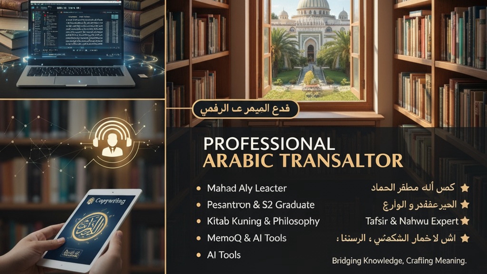 Jasa Penerjemah Bahasa Korea Terpercaya - Penerjemah Teks Arab Profesional