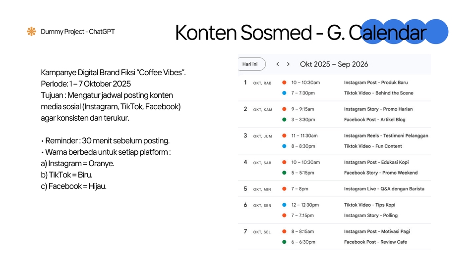 Sekretaris - Input Data & Administrasi - Excel, Word, Spreadsheet, Document dan Calendar - 7