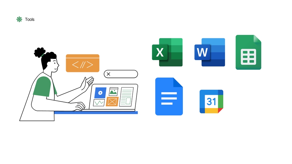 Sekretaris - Input Data & Administrasi - Excel, Word, Spreadsheet, Document dan Calendar - 8
