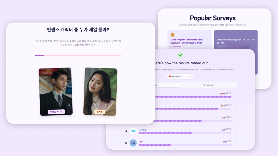 Kuqus, salah satu SaaS/aplikasi web custom untuk pengumpulan survey