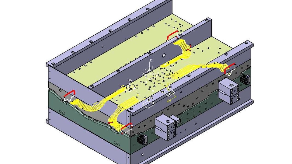 3D Model pembuatan moldeing