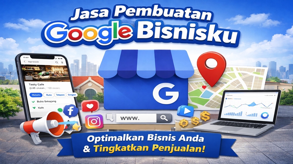 jasa pembuatan google bisnisku maps