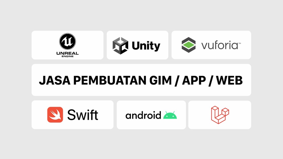 Jasa Pengembangan Gim / Mobile / WEB