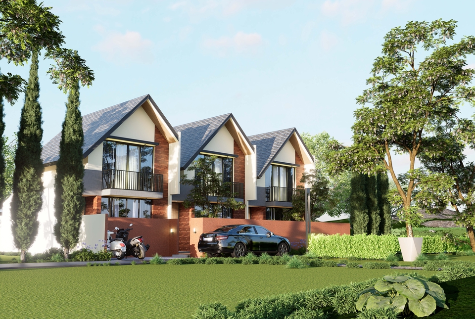 3D & Perspektif - 3D Realistic* untuk Rumah dan Property Developer - 3