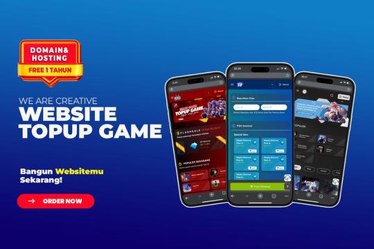 Jasa Pembuatan Website Terbaik dan Profesional - Jasa Pembuatan Website Top Up Game Termurah & Terpercaya Serta Professional