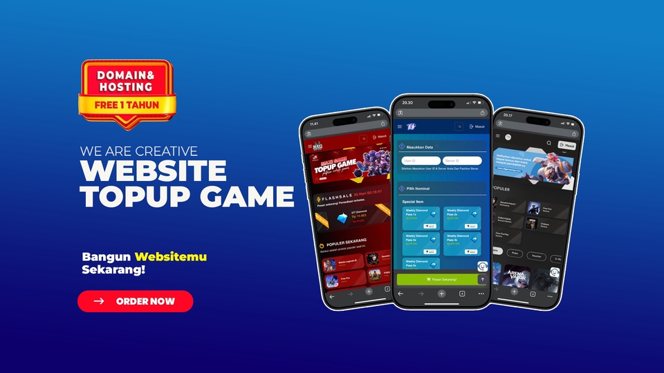 Jasa Pembuatan Website WordPress Berkualitas - Jasa Pembuatan Website Top Up Game Termurah & Terpercaya Serta Professional