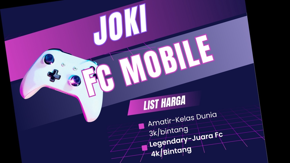 Jasa Joki dan Partner Games Online - Joki Fc Mobile