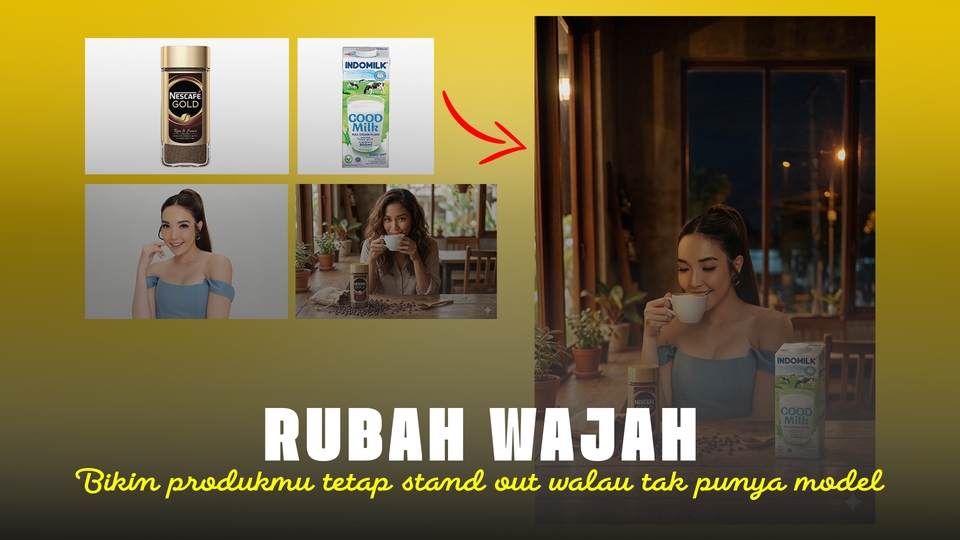 merubah wajah sesuai keinginan