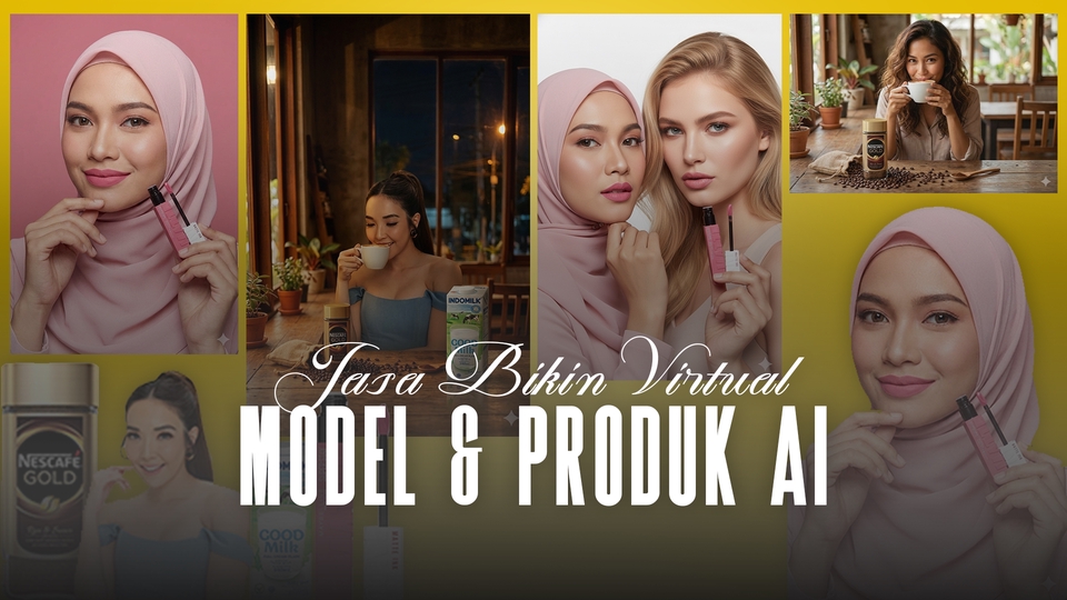 Jasa Foto Produk AI: Model Virtual Realistis