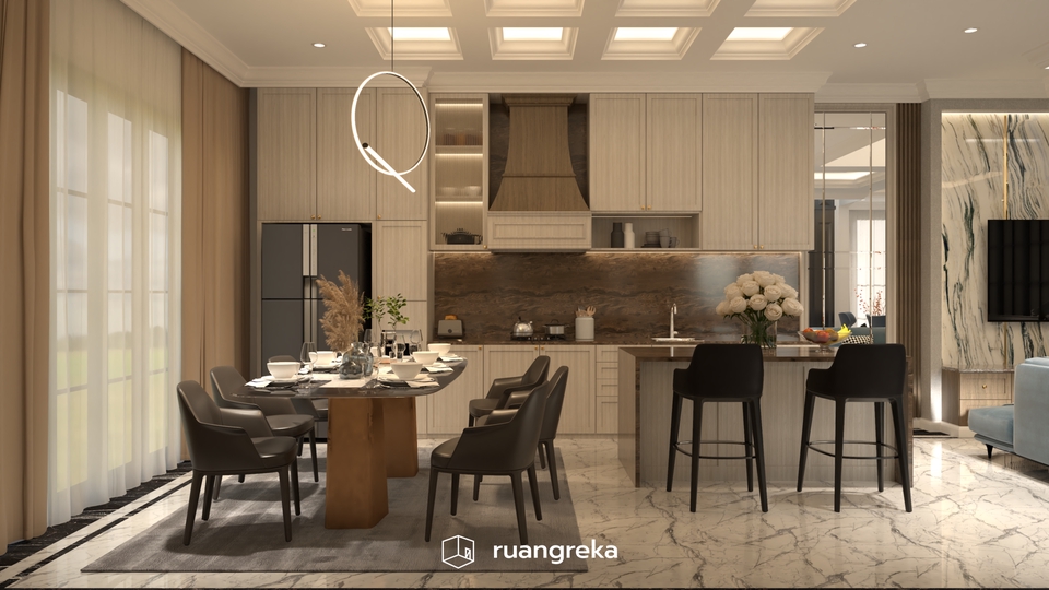 Interior Kitchen Set Classic