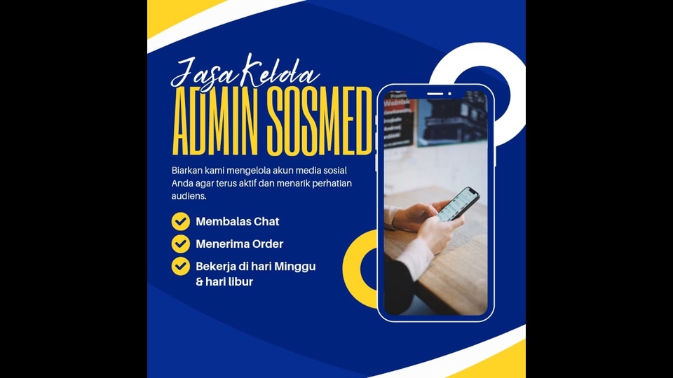 JASA ADMIN KELOLA SOSMED DI HARI LIBUR