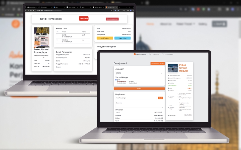 Web Development - Jasa Pembuatan Website Landing page, Website Custom, HRIS,Website GIS, Website booking Travel. - 10