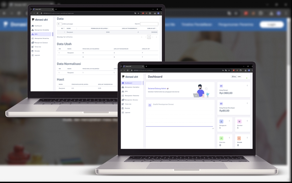 Web Development - Jasa Pembuatan Website Landing page, Website Custom, HRIS,Website GIS, Website booking Travel. - 9