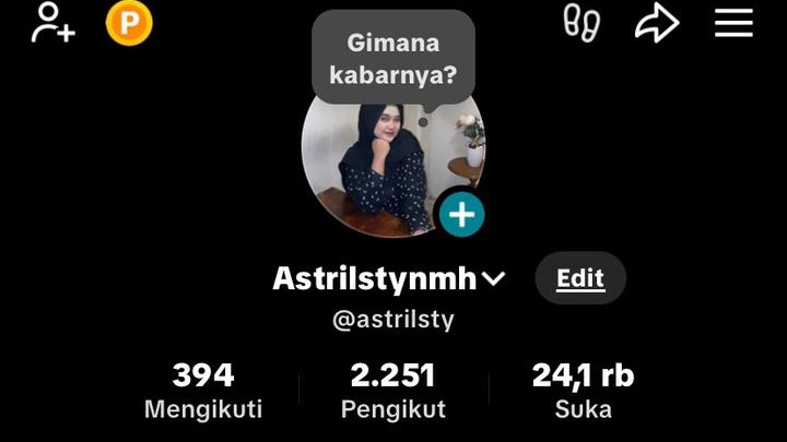 Content Creator Tik tok dan Instagram