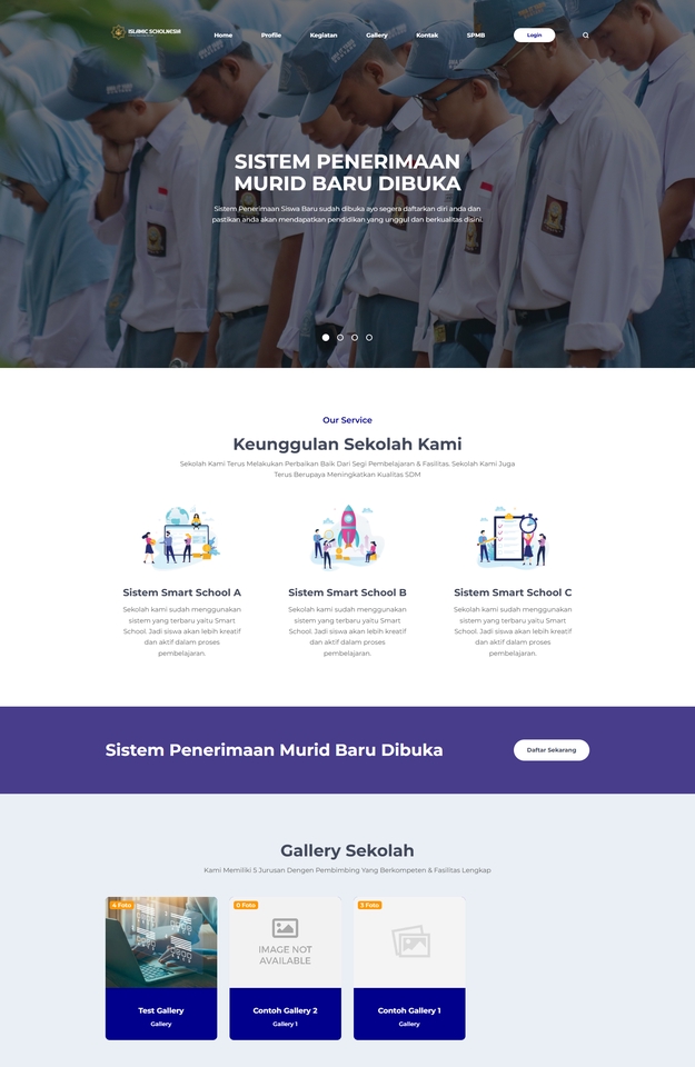Web Development - Jasa Website Sekolah SPMB & SPP Online - Tabungan Siswa - 2