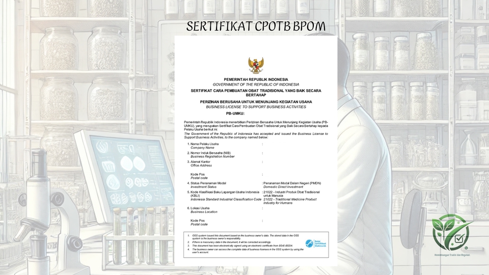 Hukum - Pengurusan Perizinan Fasilitas Produksi Obat Herbal dan Pangan Olahan BPOM - 5