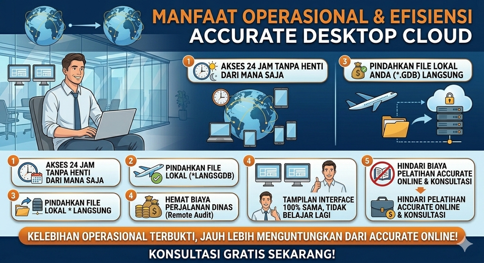 Akuntansi dan Keuangan - UBAH Accurate Desktop Jadi Accurate Online AKSES DARI MANA SAJA, KAPAN SAJA! - 3