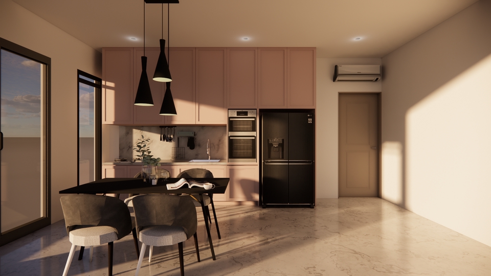 Desain Furniture - Desain Kitchen Set - 4