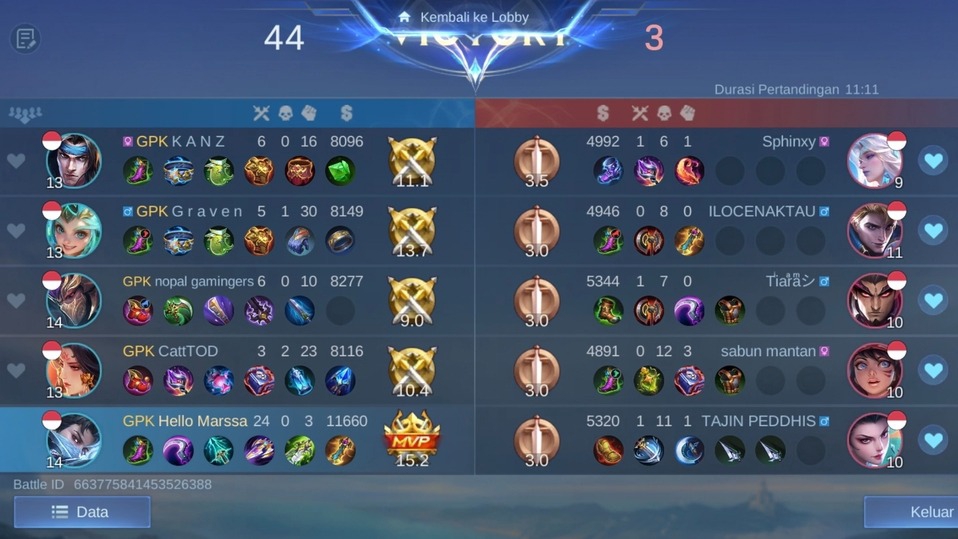 Jasa Joki dan Partner Games Online - Joki rank mobile legend (ml) / jasa gendong rank