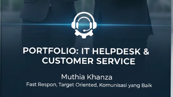 Troubleshooting yang cepat dan terstruktur, Self-Motivated, Tepat waktu dan End-User Support