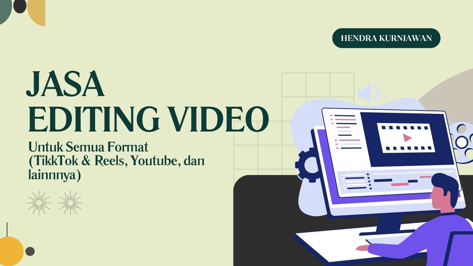 Jasa Editing Video Online Berkualitas & Profesional - Video & Photo Editing (Social Media, YouTube, and other platform)