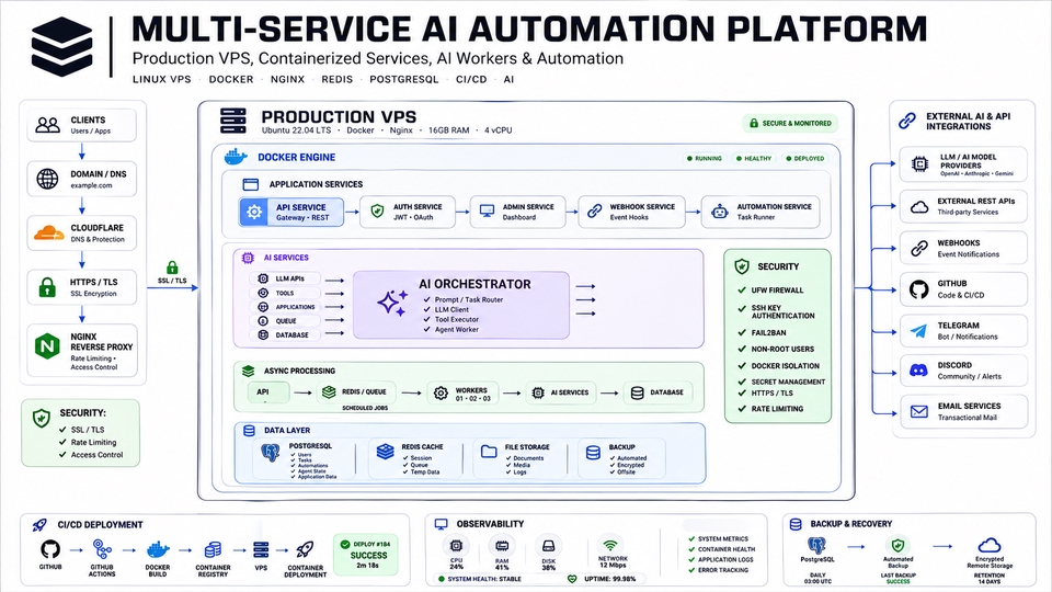 Technical Support - Professional VPS DevOps, Deployment & Server Management - 4