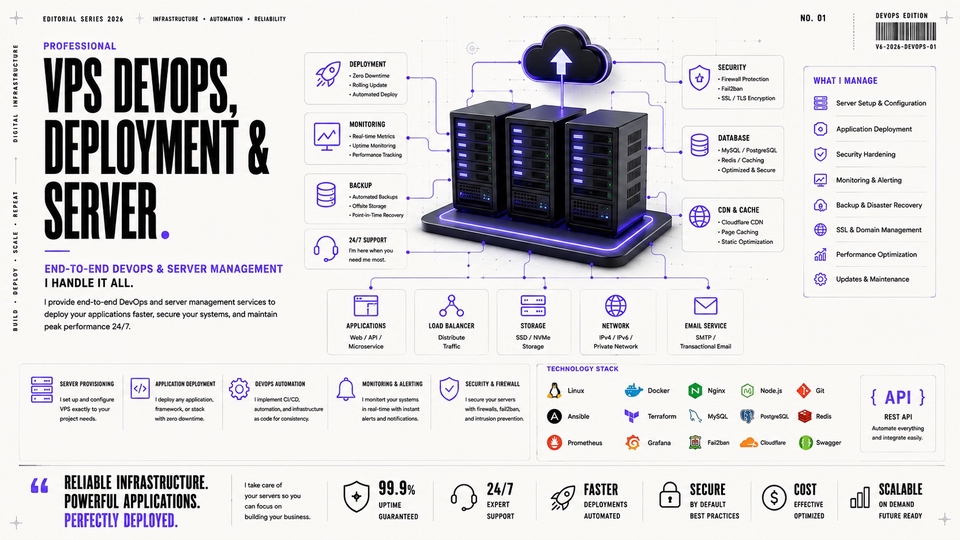 Professional VPS DevOps, Deployment & Server Management