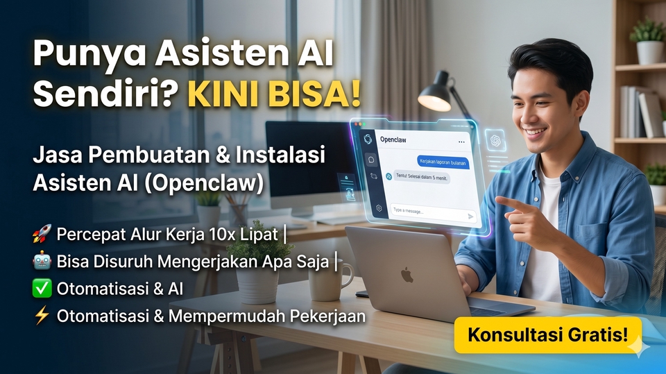 Jasa instalasi openclaw asisten ai yang bisa mempermudah pekerjaan