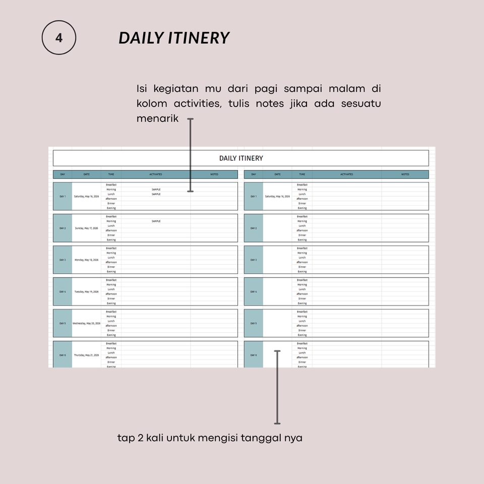 Entri Data - Spreadsheet & Custom Template Spreadsheet Secara Rapi - 11