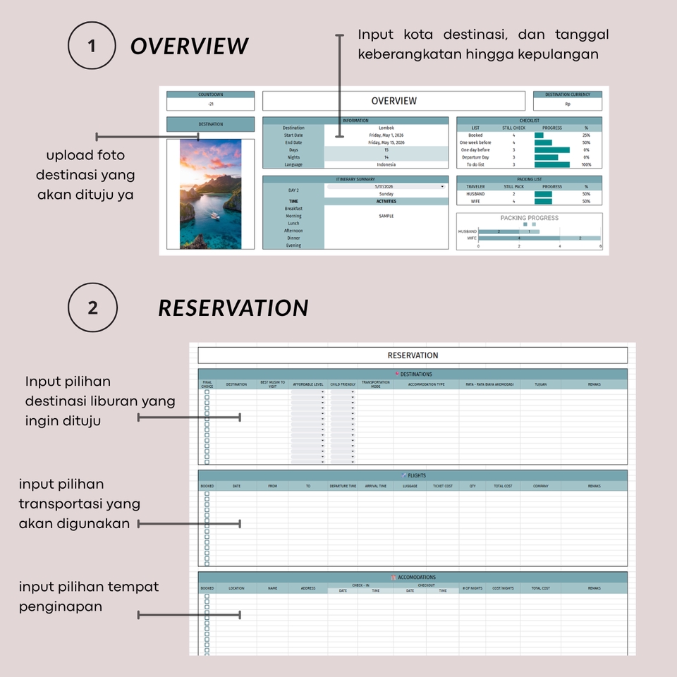 Entri Data - Spreadsheet & Custom Template Spreadsheet Secara Rapi - 9