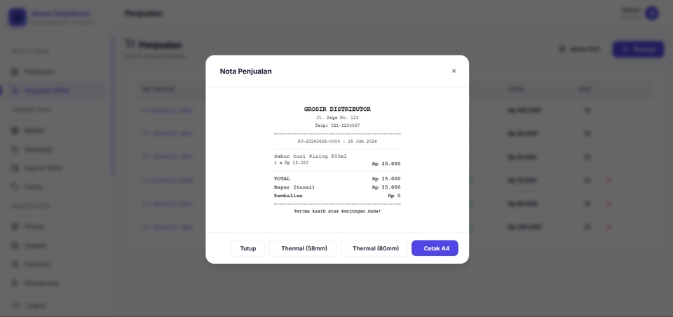 Web Development - Grosir Online Integrasi dengan Shopee & Tiktok - 12